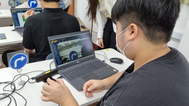 사진=제주제일고/'AI 특강, 내가 만드는 자율주행 자동차' 교실