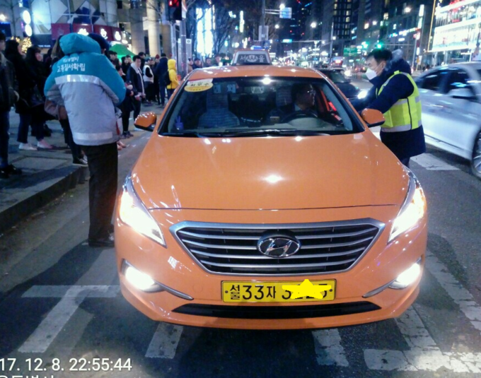 사진=서울시/택시 불법행위 단속 현장