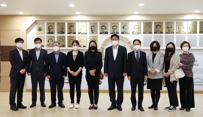 사진=인천교육청/인천시교육감, 난독증 학생 학부모의 목소리에 귀 기울이다