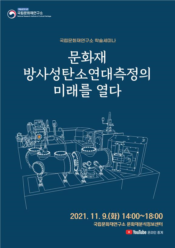 사진=문화재청/'문화재 방사성탄소연대측정의 미래를 열다' 포스터