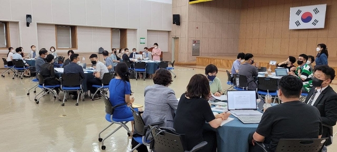 사진=전남교육청/‘전남교육 2022’ TF 협의회