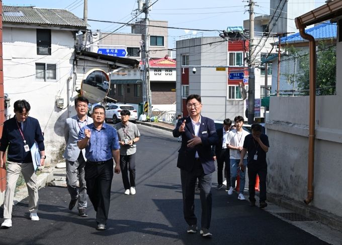 대전 중구, 학교 주변 통학로 안전 개선 점검 실시