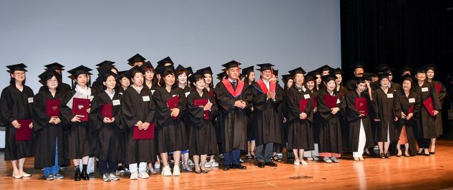 제1기 김포시자원봉사자대학 졸업식 단체사진