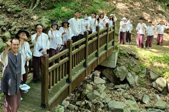 영덕군 민원 담당 공무원 힐링 워크숍 모습.