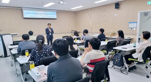 논산계룡교육지원청은 20일 「2022 개정교육과정 적용 대비 2025학년도 입학생 고등학교 편제표 작성」 생각나눔자리를 진행했다.