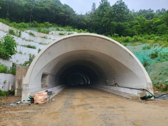 까치내재 터널 공사 현장