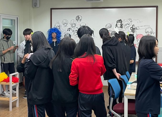 또래상담반 '친구야, 사진 찍자' 프로그램