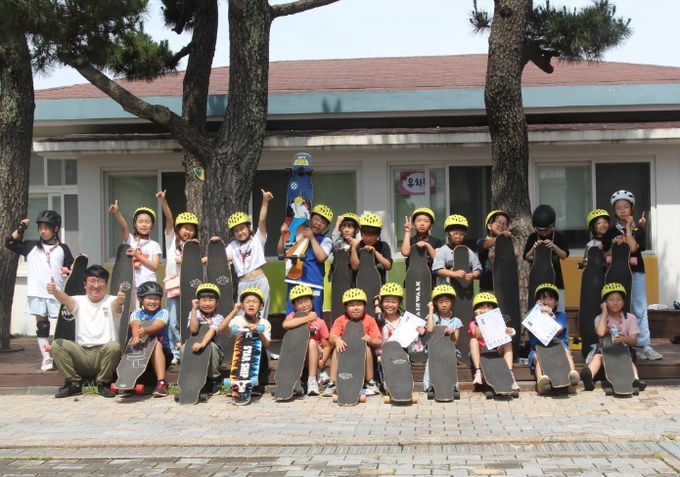 3학년 롱보드 도전활동