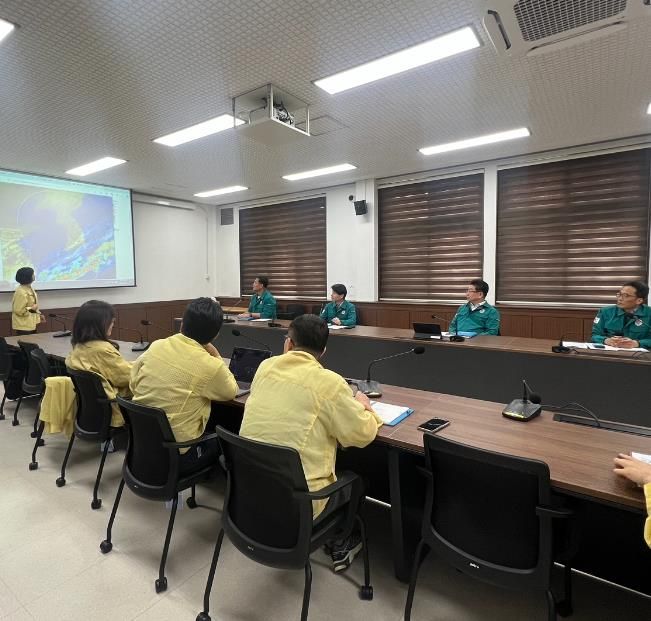 서산교육지원청, 여름철 장마 대비 안전대책 회의 실시