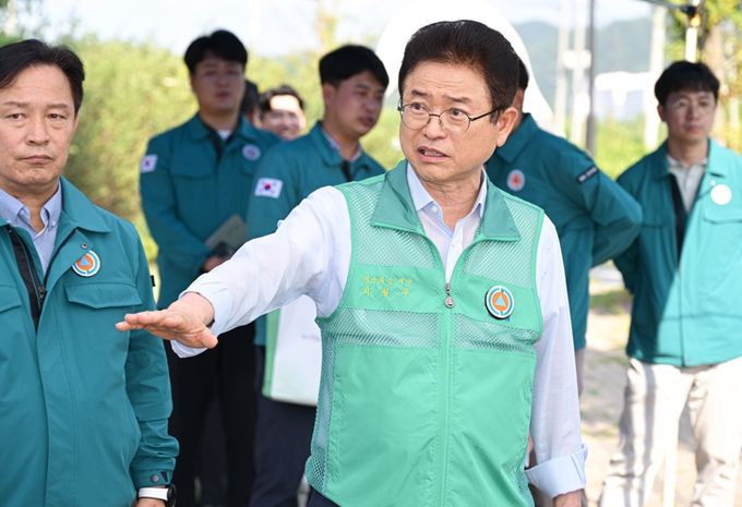 이철우 경북도지사, 우기 대비 재해예방사업장 현장 점검