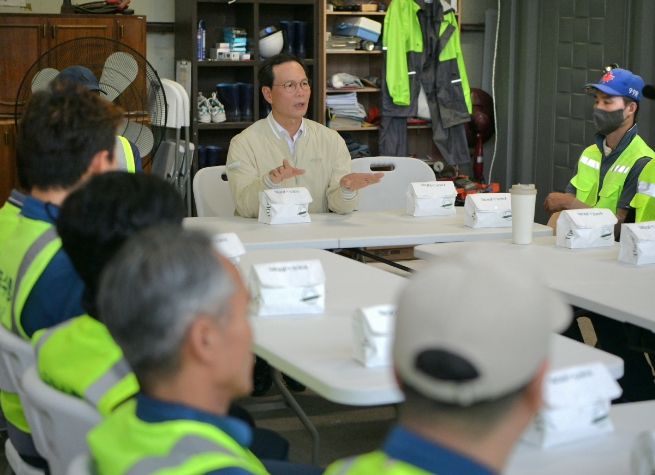 조병옥 음성군수, 민선8기 2주년 맞아 현장 소통행보