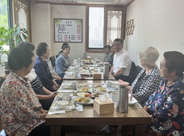 공주시, 전몰군경미망인회와 간담회 실시