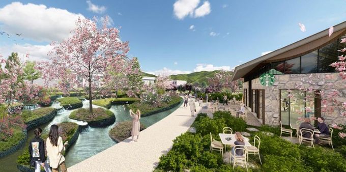 군민정원 조감도