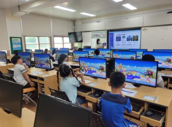 여수시, 디지털교과서 ‘지니버스’ 활용 초등학교 도로명주소 교육