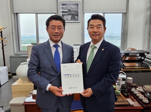 정인화 광양시장, 국회 방문해 ‘여야 막론’ 지역현안사업 건의