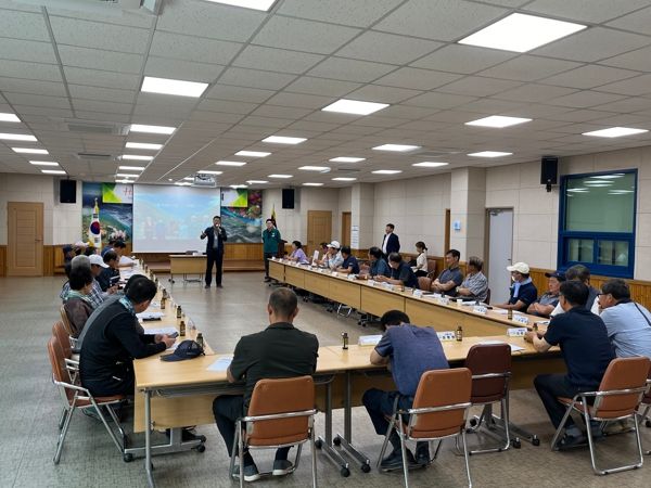 김천시, ‘찾아가는 산사태 예방 교육’ 진행