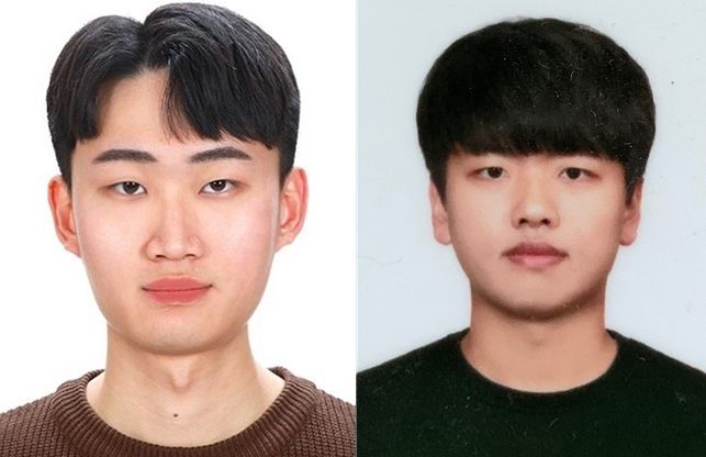 경상국립대 대학원 신광용, 조영채 씨(왼쪽부터)