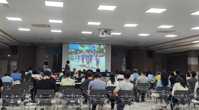 칠곡군, 2024년 하반기 직접일자리사업 발대식 및 안전교육 실시