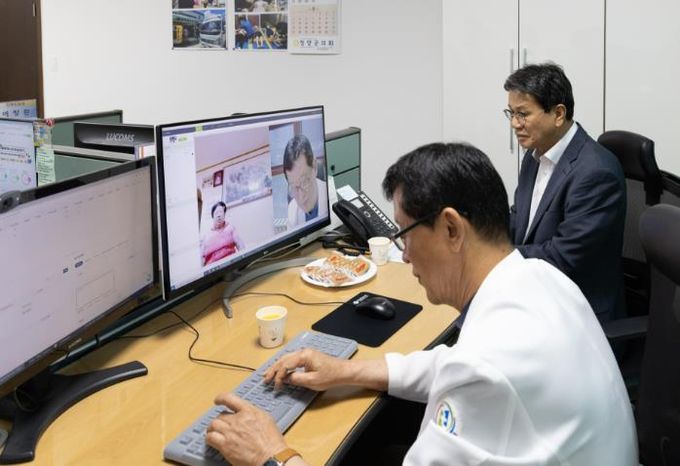 청양군, 의료취약지 원격협진사업으로 주민호응 눈길