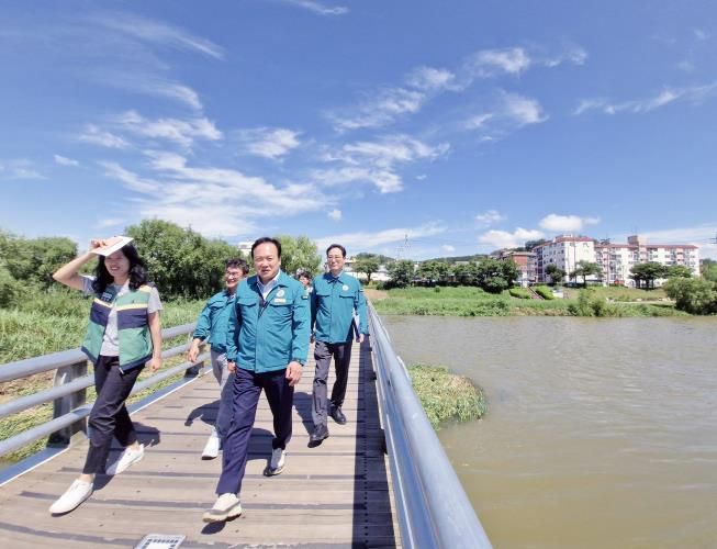 오산시, 여름철 집중호우 대비 하천시설물 안전점검