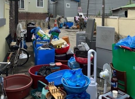 논산시, 연 1만 명 자원봉사 인력 투입 집중호우 피해 복구 총력