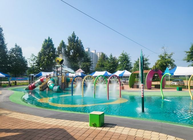 보강천 첨벙첨벙 물놀이장