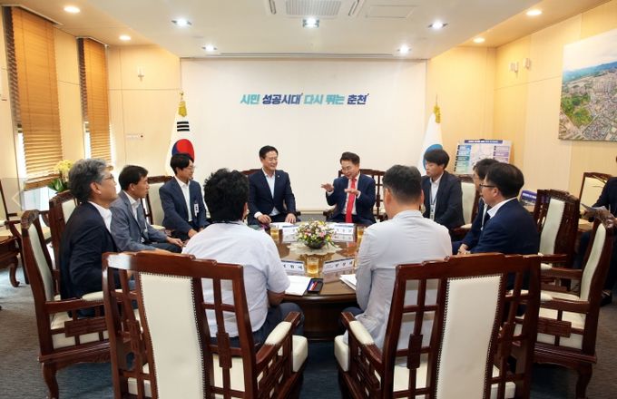 홍천군과 춘천시, 손을 맞잡고 시군 간 공동협력사업