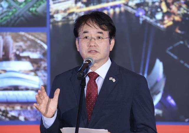 한일기업교류회에 참석한 이동환 고양특례시장