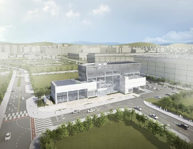 IP융복합콘텐츠클러스터 조감도