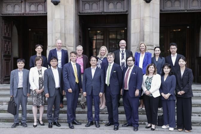 버밍엄대학에서 이동환 고양특례시장과 고양시 방문단