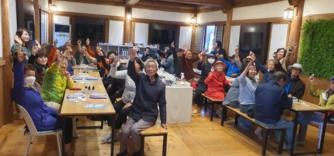 순천시, ‘재가 암 환자 자조 모임’ 가을의 정원속으로