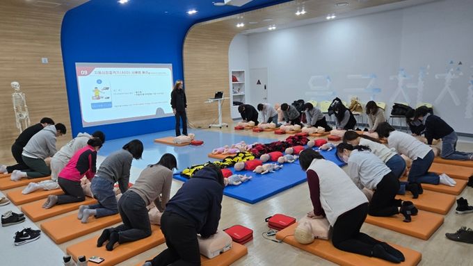 충북교육청 학생수련원 제천분원, 안전체험관에서 2025. 응급처치 전문교육 시작
