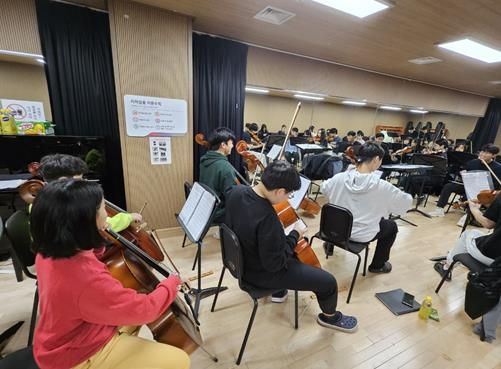 ‘제6기 울산학생오케스트라’단원 63명 활동 시작