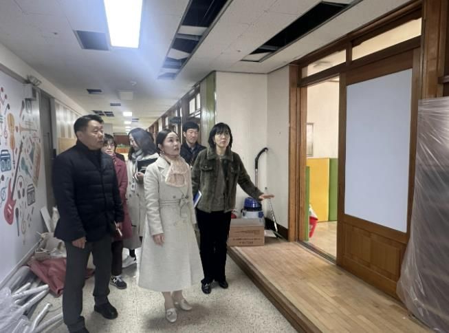늘봄공유학교 추진 현장 방문 사진