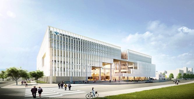 신청사 외부조감도