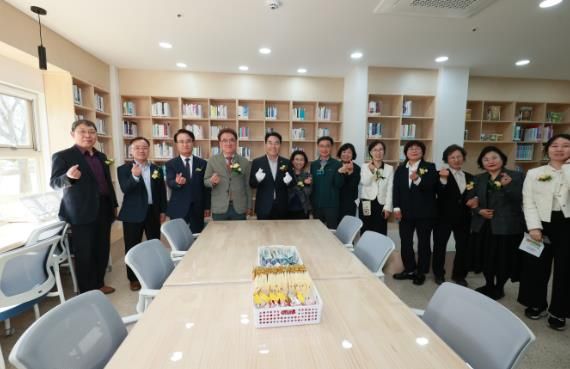 사천시 “더 나은 독서 환경 조성” LH아라 작은도서관 리모델링 개관식