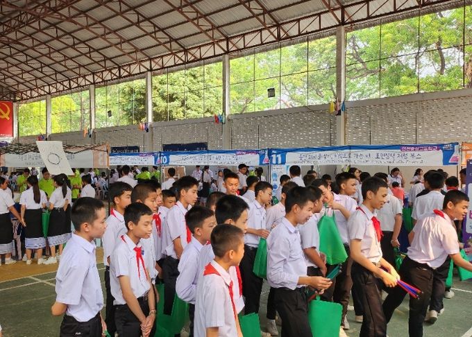 인천광역시교육청, 라오스서 ‘2025 글로벌 창의융합교육캠프’ 개최