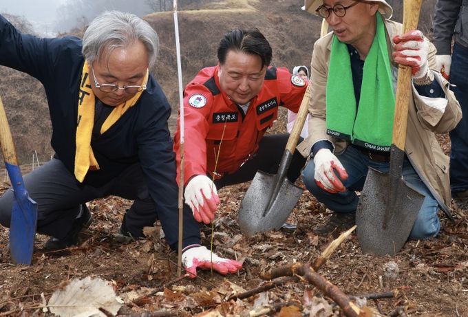 제80회 식목일 나무심기행사