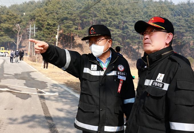 울진군, 산불 대응 순찰 활동 강화