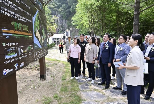 양평군-한강유역청 수풀로 오빈리 수변녹지 공동조성