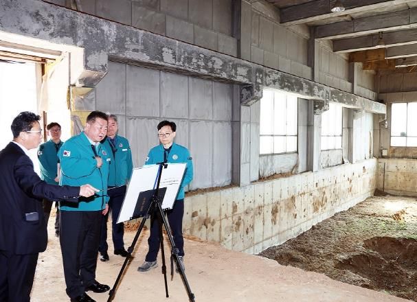 김경일 파주시장, 운정신도시 오수중계펌프장 방문