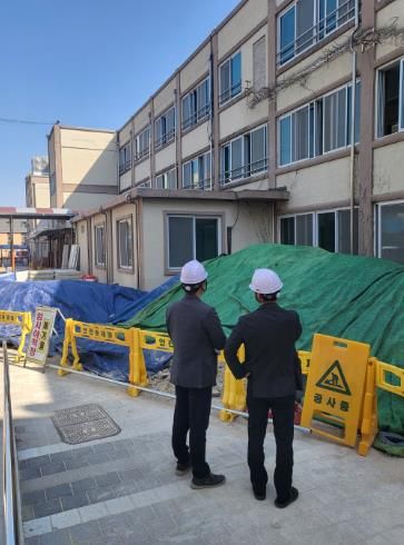 경북교육청, 사립학교 대규모 공사장 안전 점검 강화