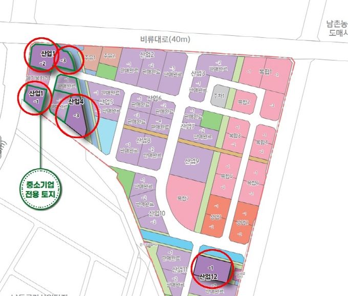 도시첨단산업단지, 산업시설용지 제3차 분양공고