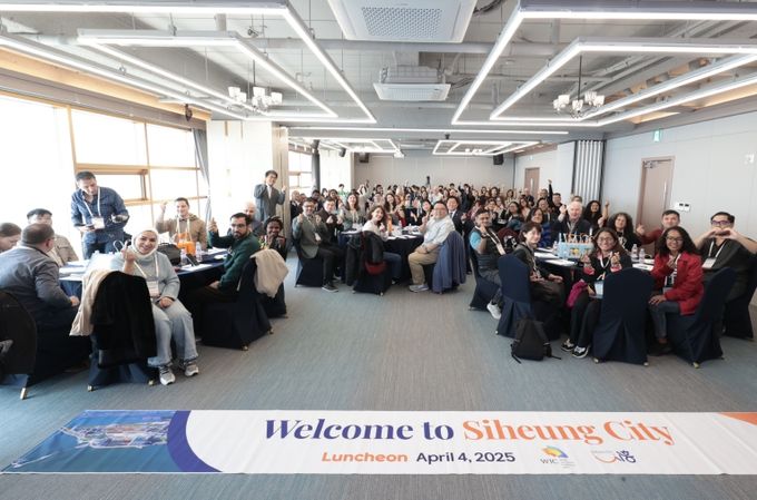 ‘2025 세계기자대회’ 참석 언론인 시흥 방문…시화호 환경적 가치ㆍ바이오 특화단지에 주목