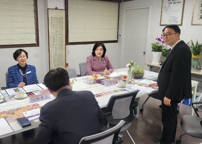 대전동부교육지원청, 1학기 신임 교장 부임 학교 방문 지원