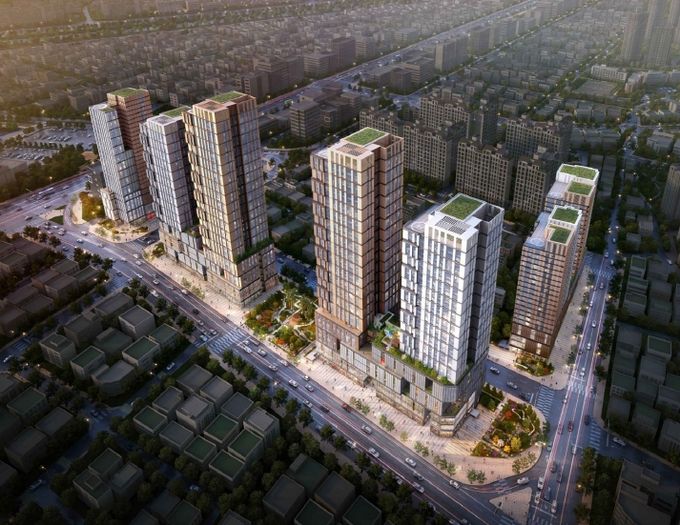 답십리 자동차부품상가 도시정비형 재개발정비사업 조감도