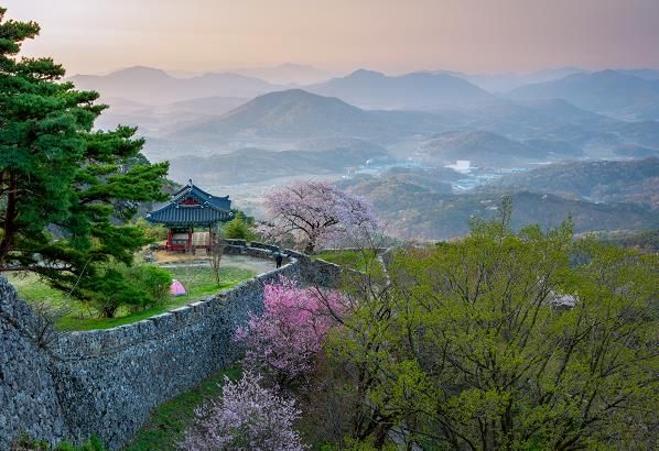 금성산성의 봄향기(허용복)