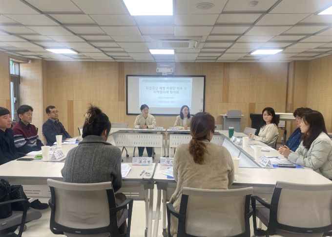 경기도연천교육지원청 Wee센터, 2025 학업중단 예방 지원단 위촉식 개최