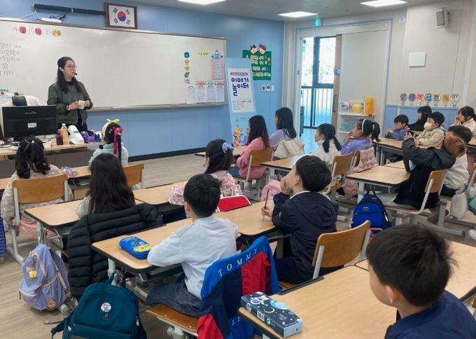 중문초 1~2학년 대상 '이야기 놀이터' 프로그램