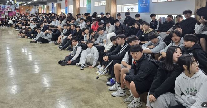 새너울중, 진로직업체험